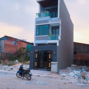 Mẫu nhà 2 lầu 1 trệt siêu thị Bigc dĩ an