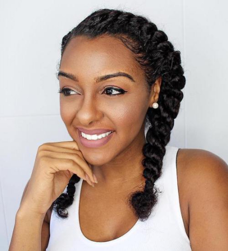 Braid and natural hairstyles You Can Wear Anywhere