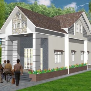 Mẫu nhà trệt 1 tầng mái thái đẹp - Hình 6