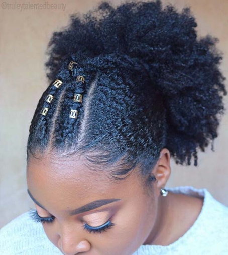 QUICK NATURAL HAIRSTYLE Beautiful Natural Hairstyles Best